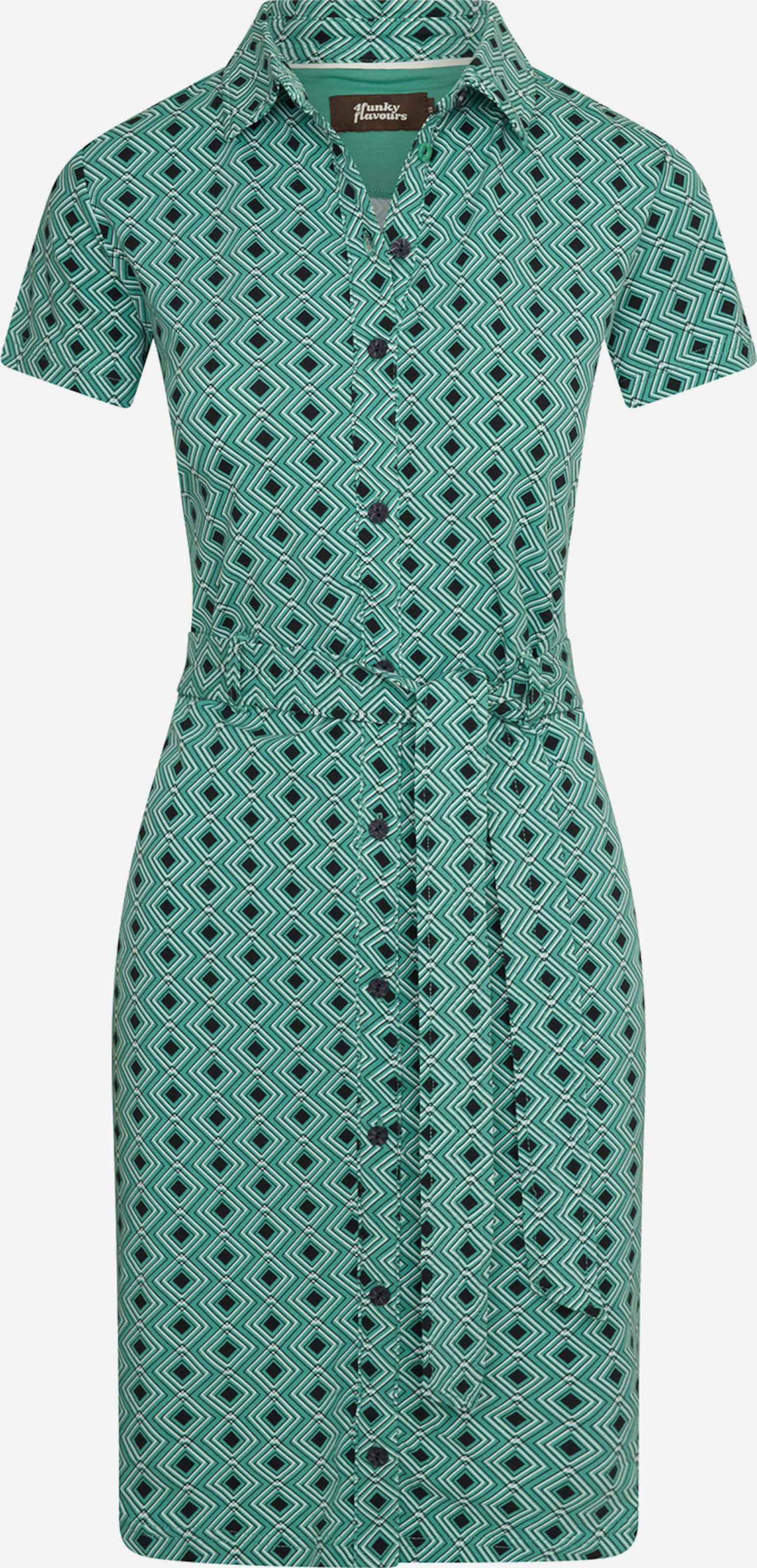  Blousejurken Blousejurk Iggin Me Dames Jade Groen