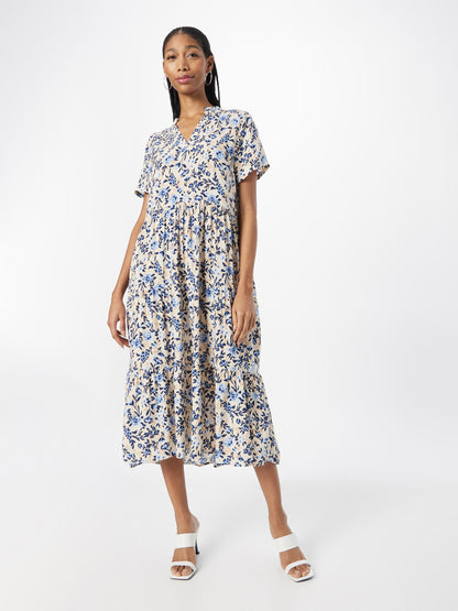 Saint Tropez Maxi Jurken Jurk Eda Dames Crème / Sand
