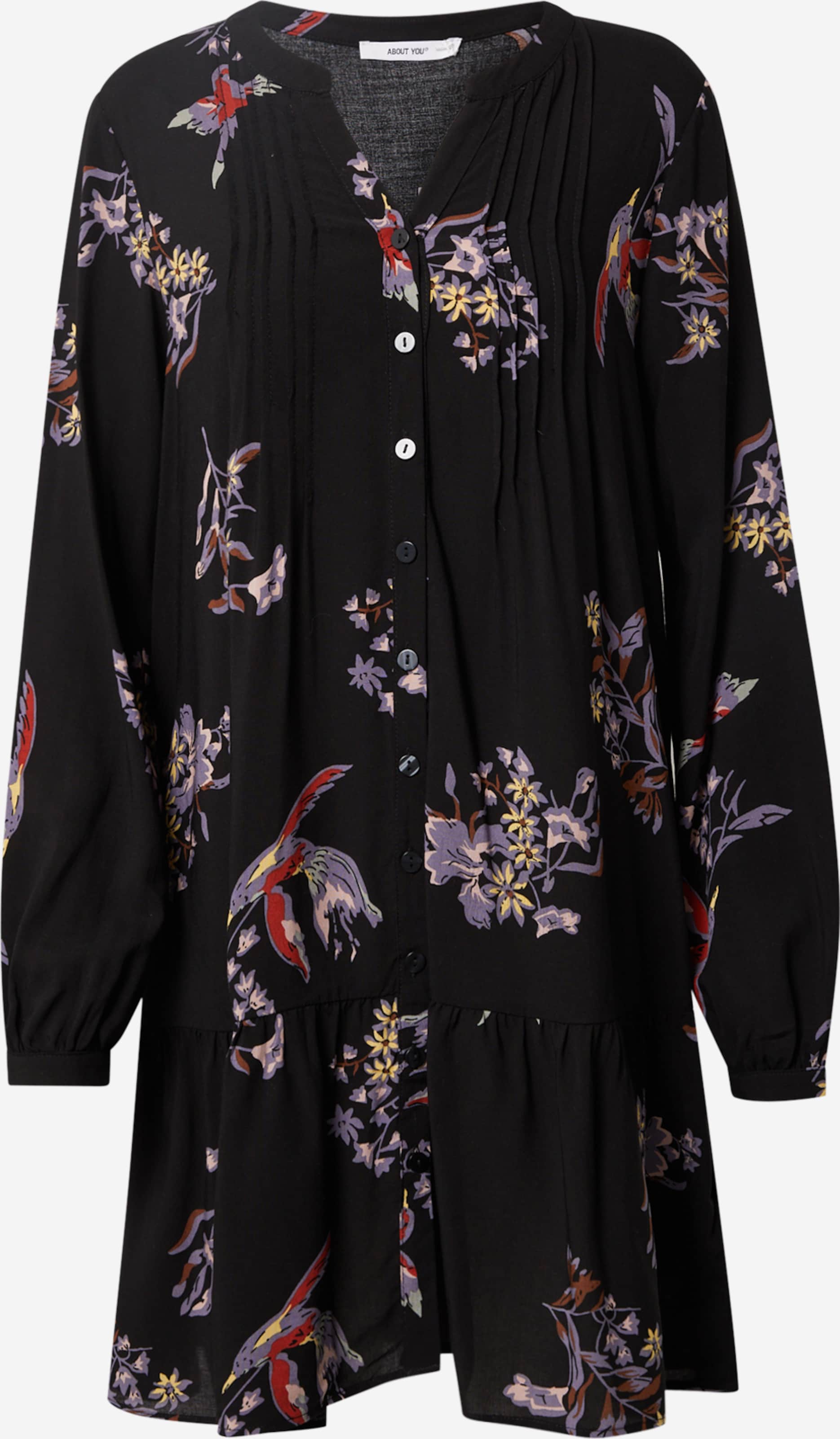 About You Blousejurken Blousejurk Cassidy Dames Zwart