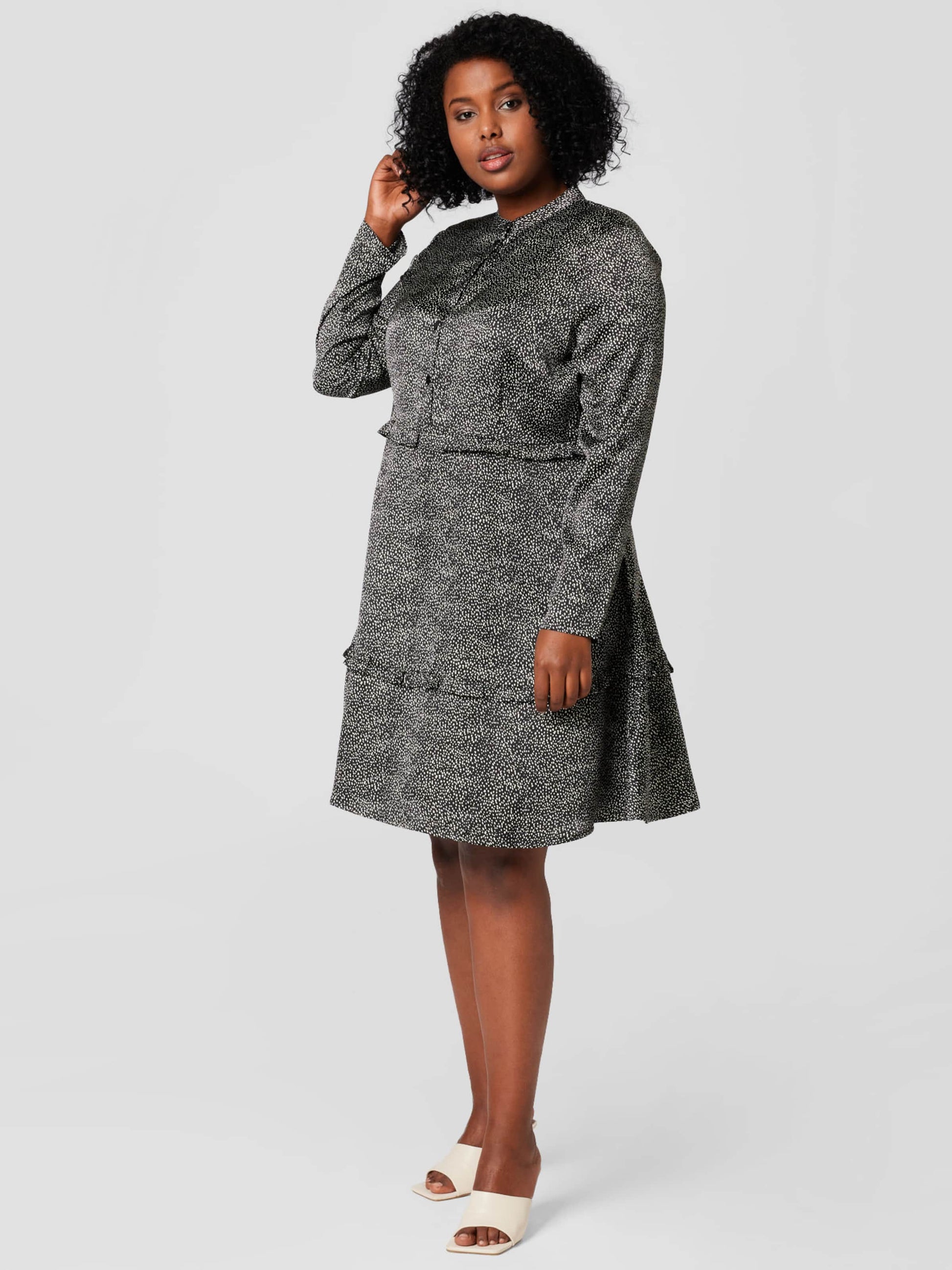  Blousejurken Blousejurk Janet Dames Zwart