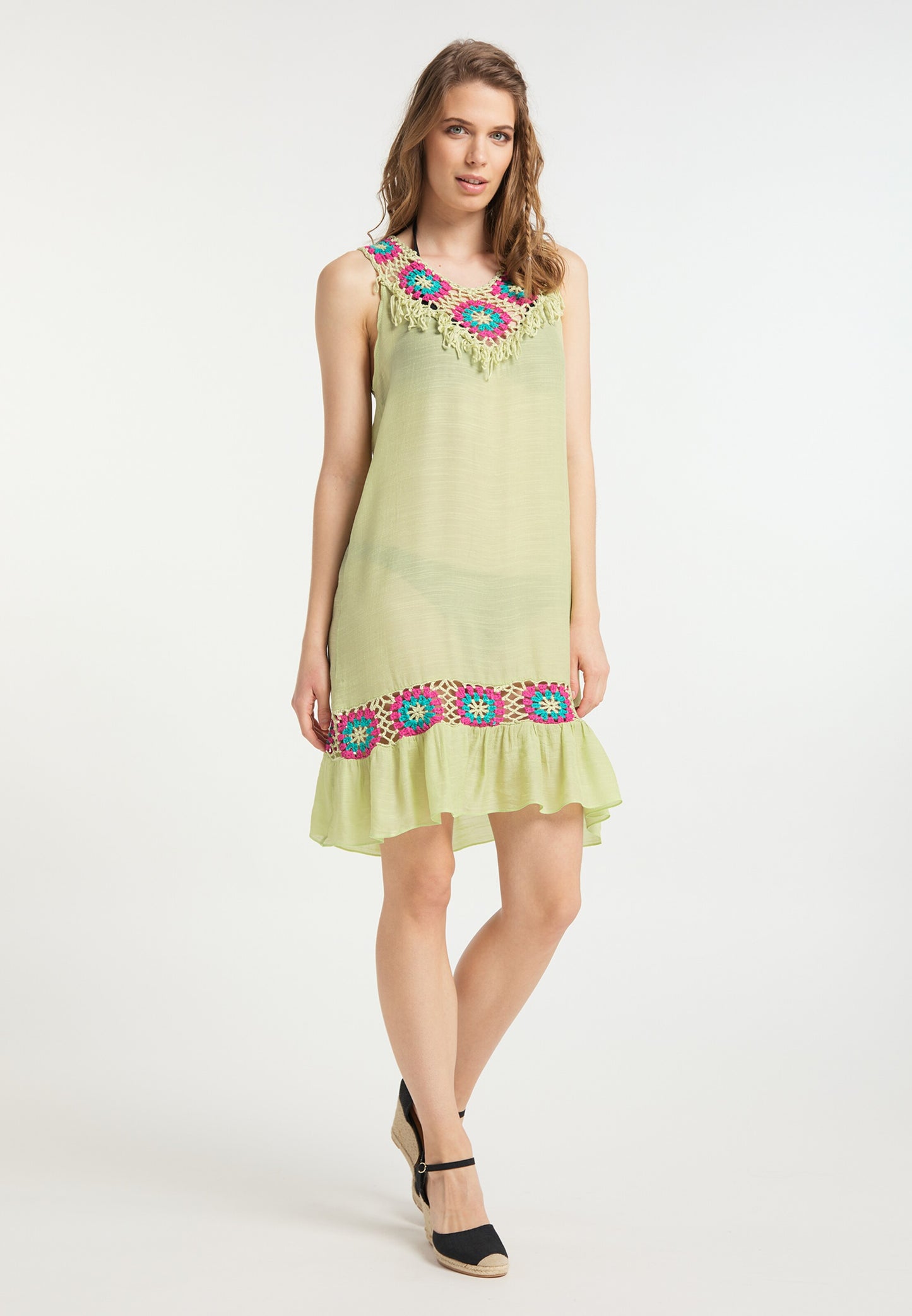  Zomerjurken Zomerjurk Dames Riet / Jade Groen