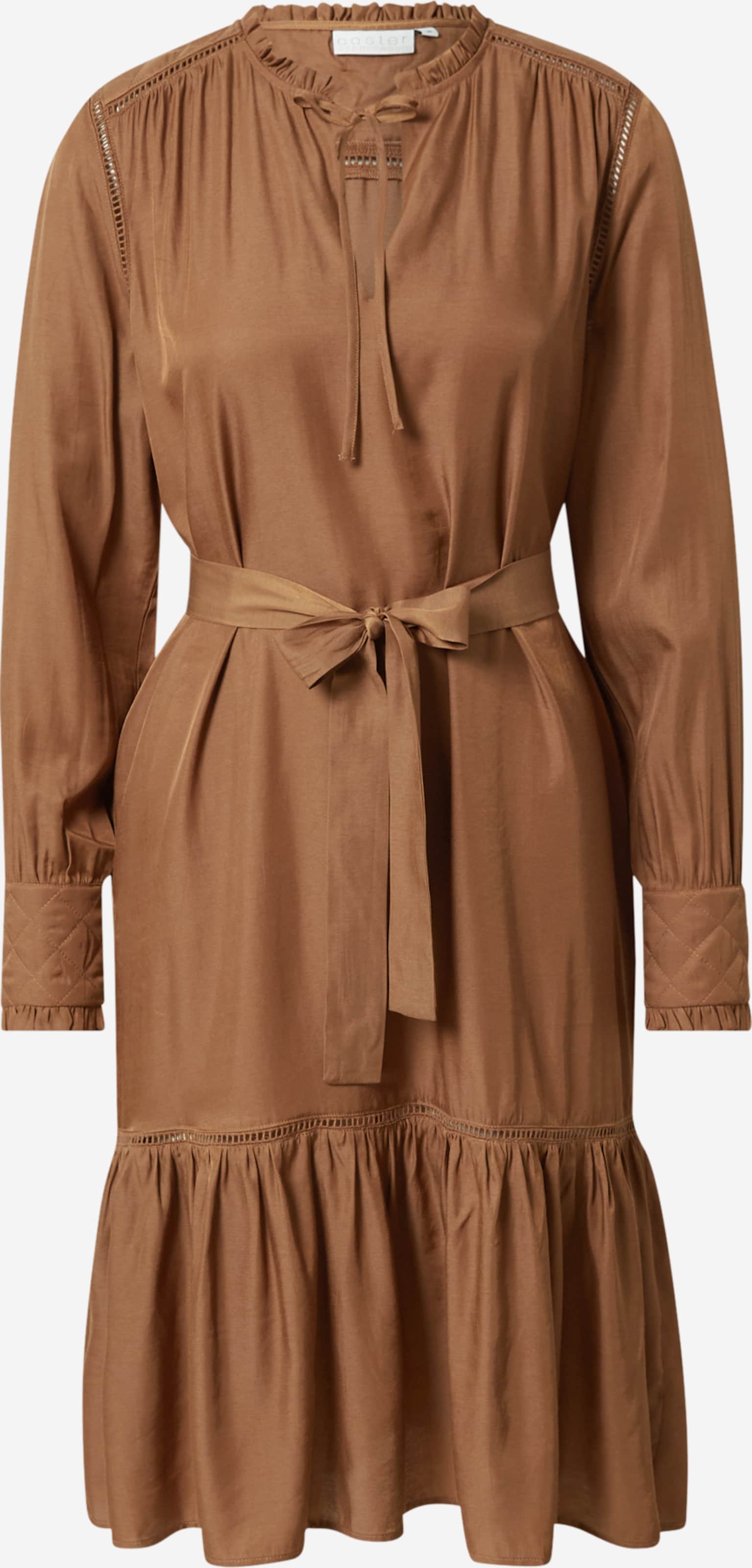 Coster Copenhagen Blousejurken Blousejurk Dames Bruin