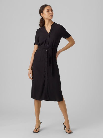 Vero Moda Zomerjurken Zomerjurk Vica Dames Zwart