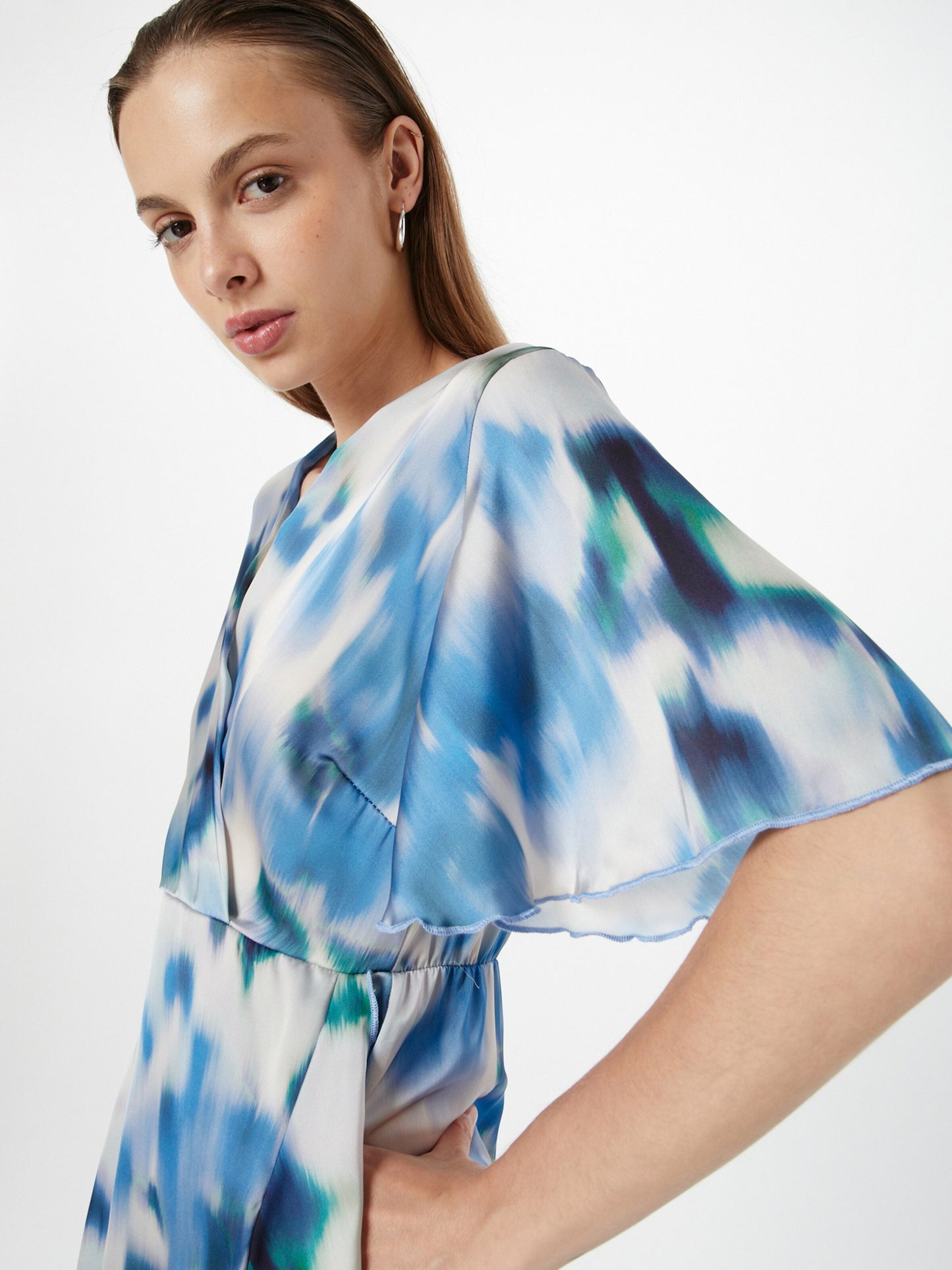  Midi Jurken Jurk Dames Blauw