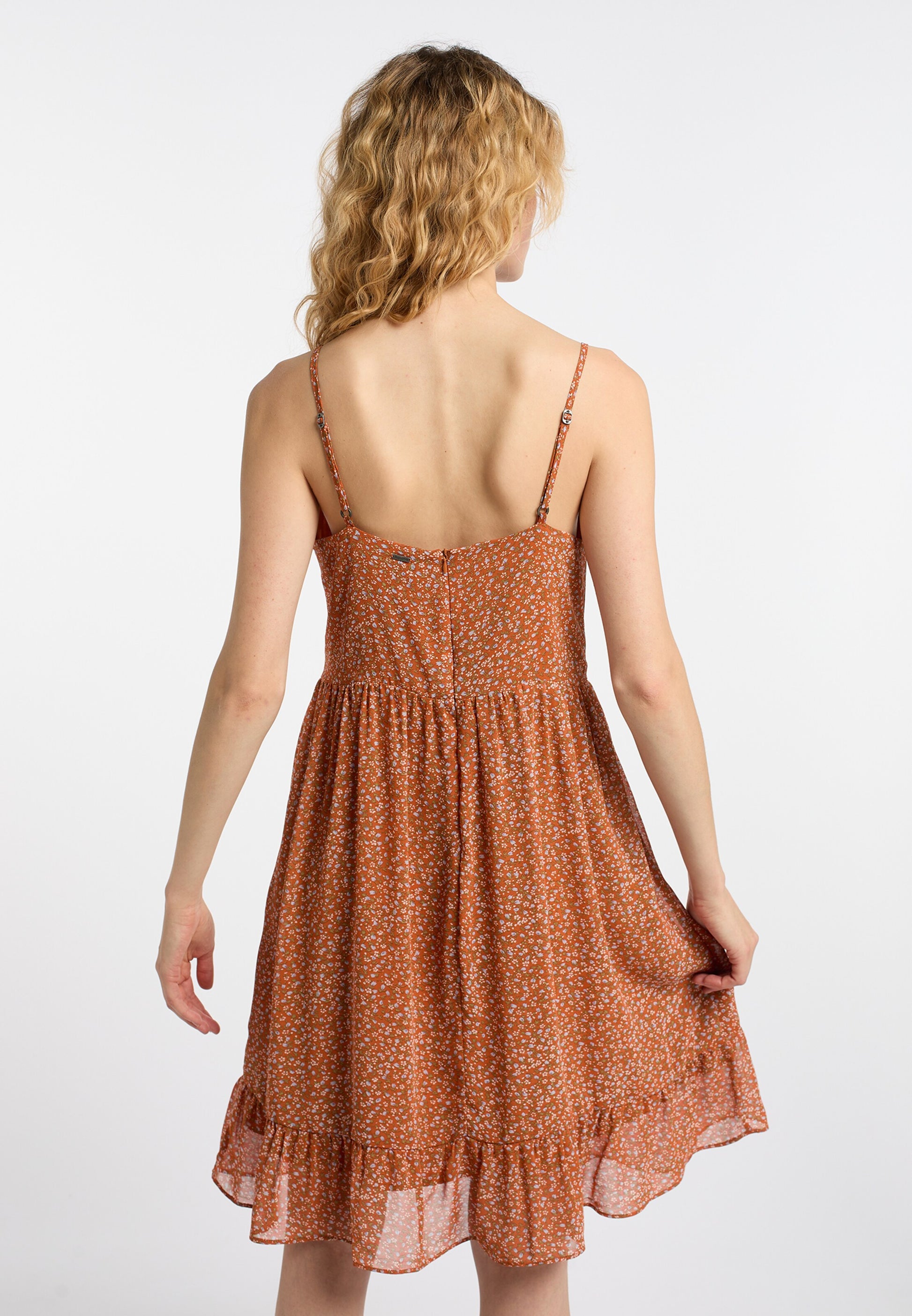 DreiMaster Vintage Zomerjurken Zomerjurk Dames Kreeft