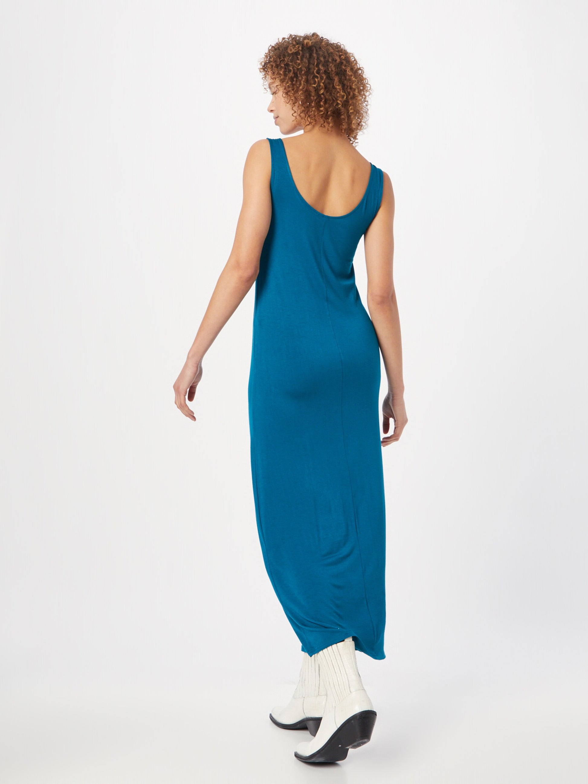Pieces Maxi Jurken Jurk KALLI Dames Blauw