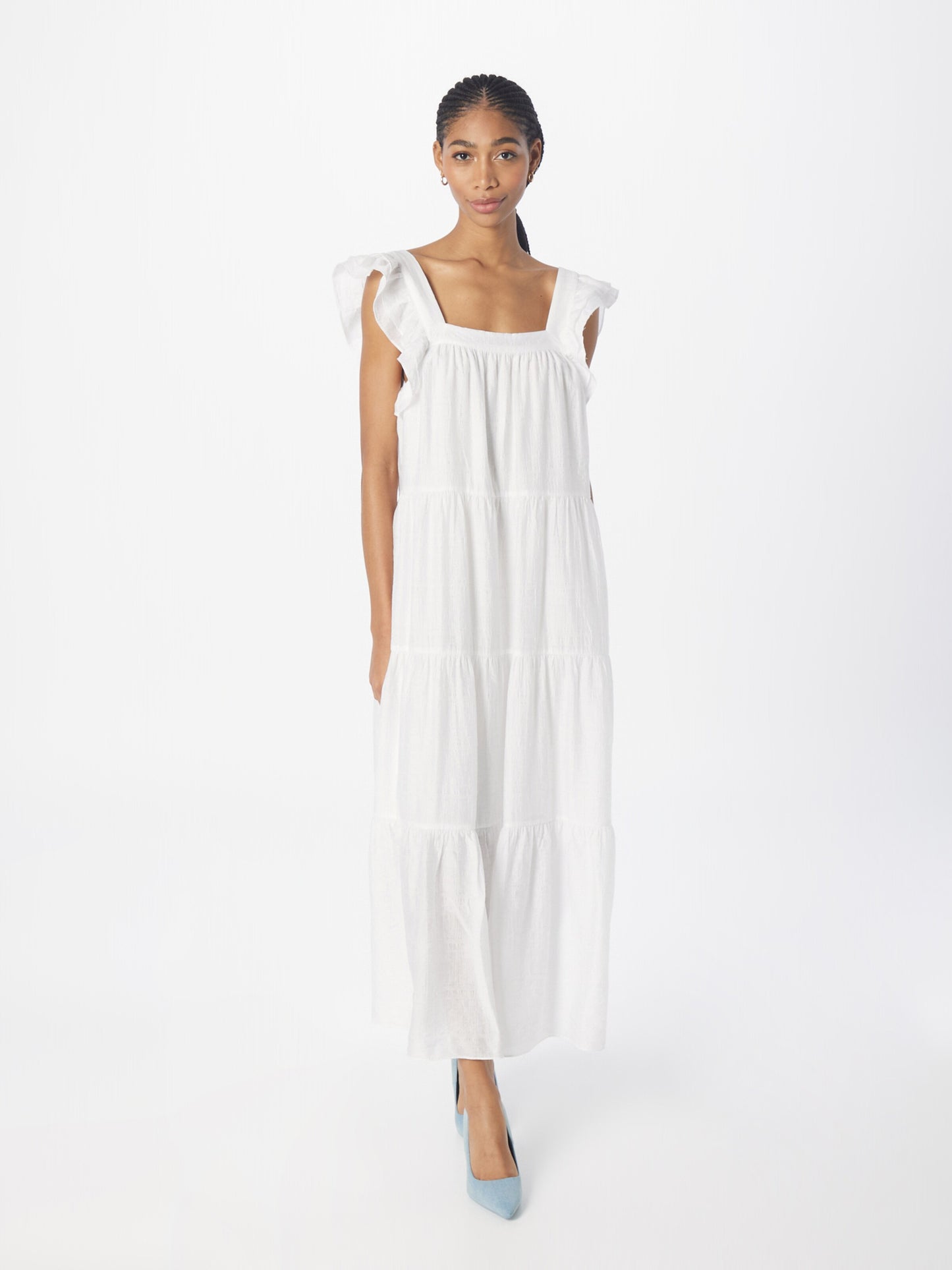 Sofie Schnoor Zomerjurken Zomerjurk Dames Offwhite
