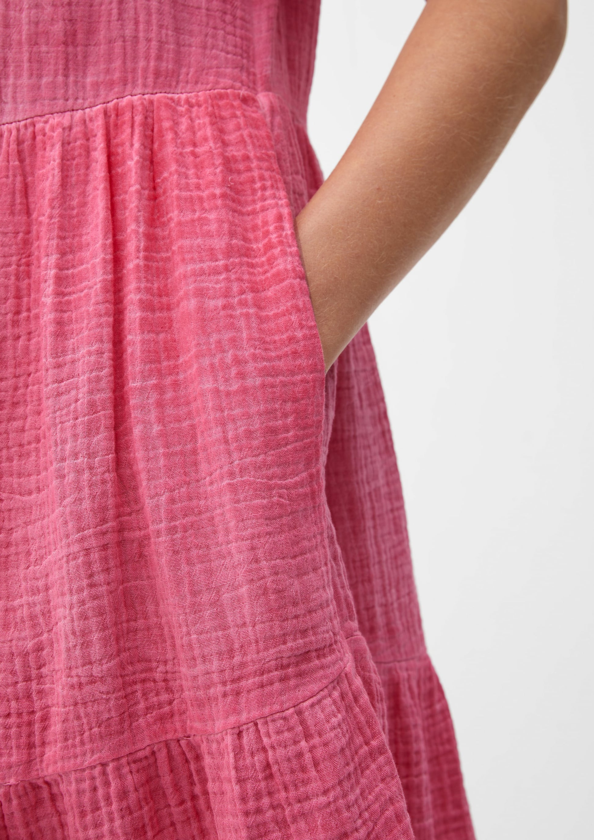 S.Oliver Blousejurken Blousejurk Dames Magenta