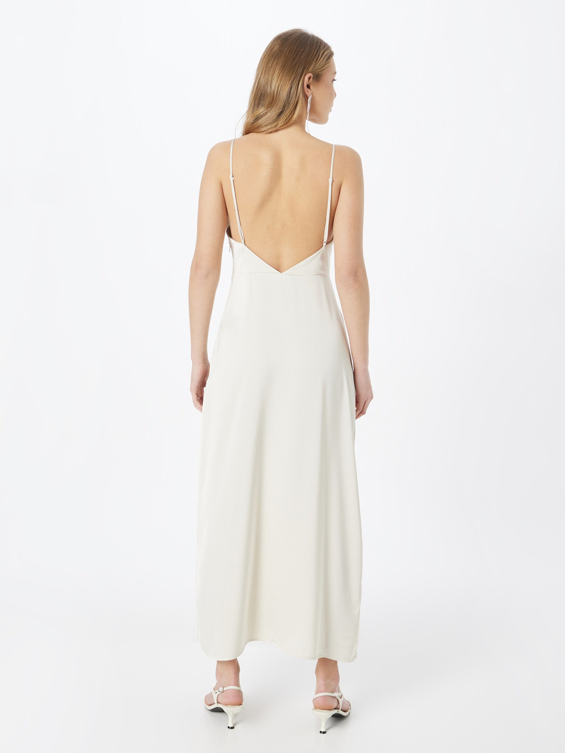 Vila Avondjurken Avondjurk Ravenna Dames Beige
