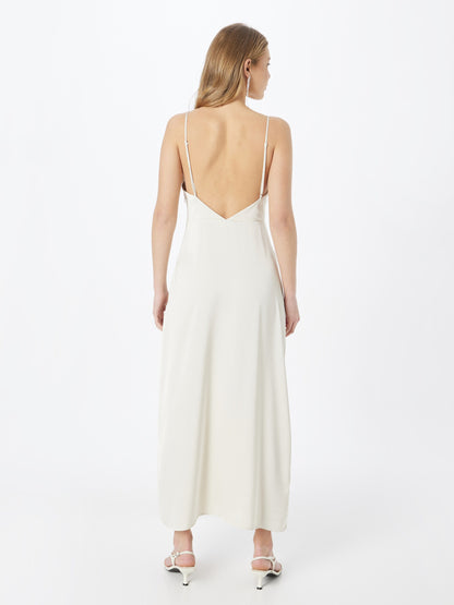 Vila Avondjurken Avondjurk Ravenna Dames Beige