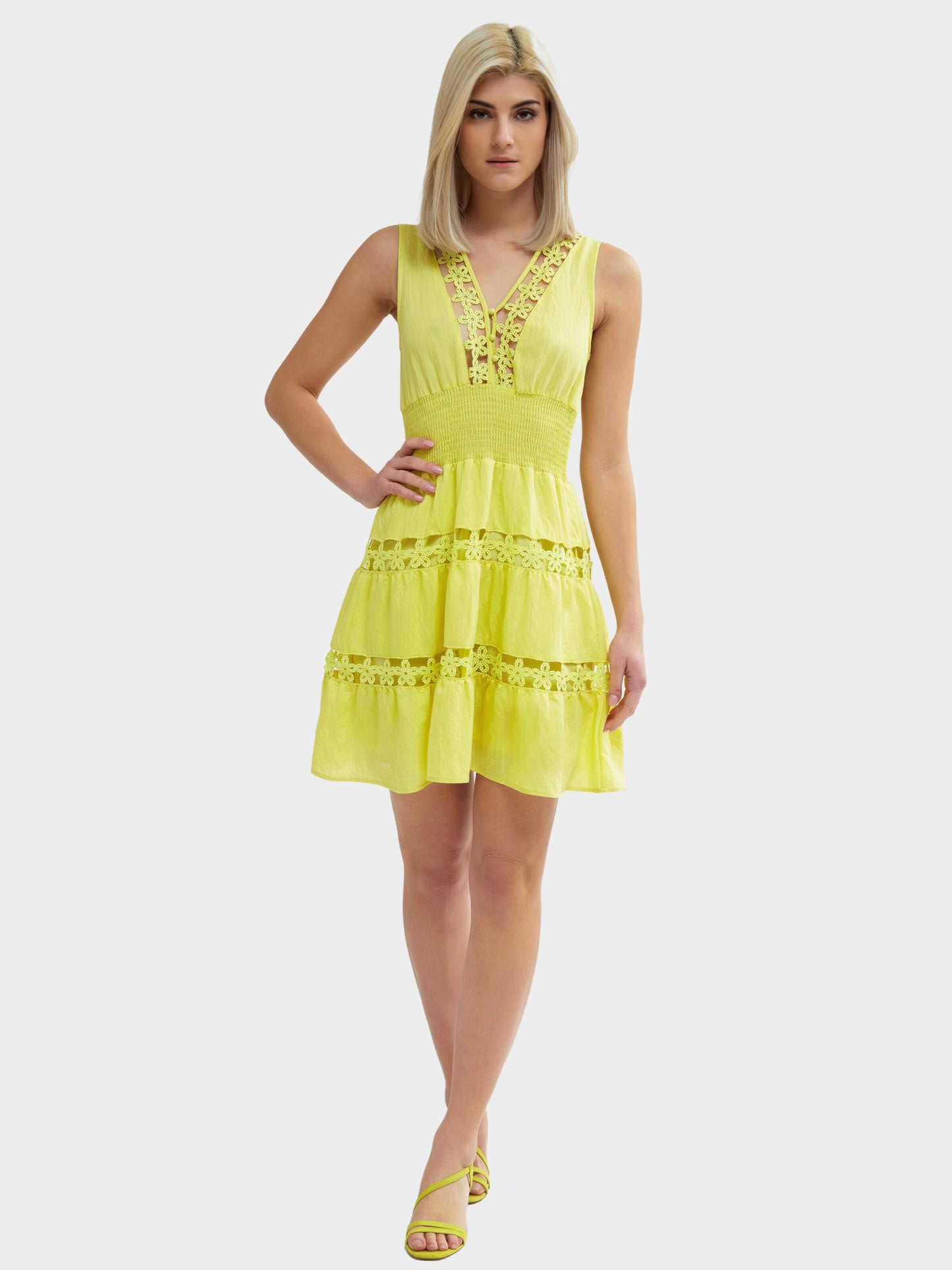  Zomerjurken Zomerjurk Dames Geel