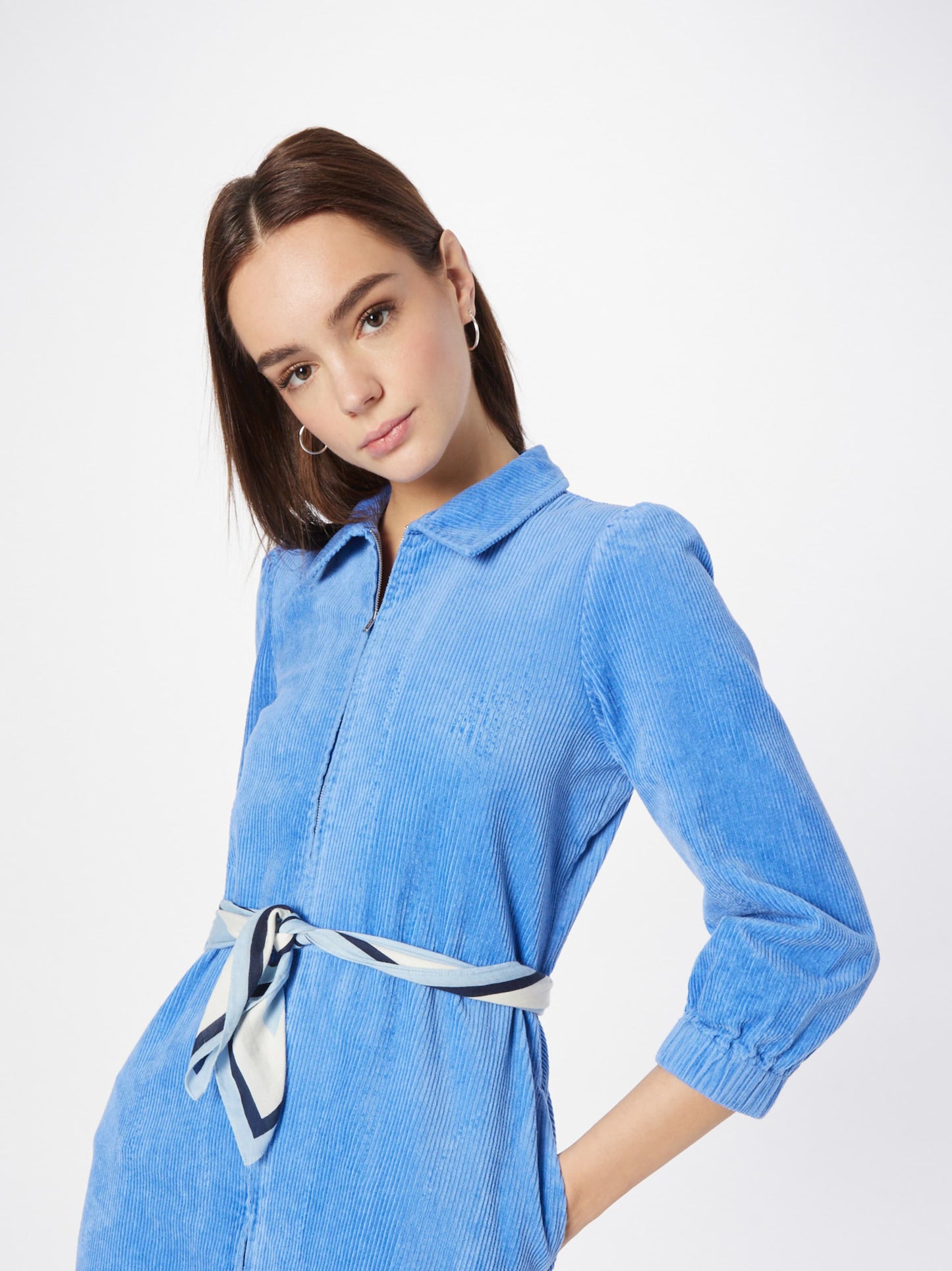 Part Two Blousejurken Blousejurk Eyvors Dames Lichtblauw