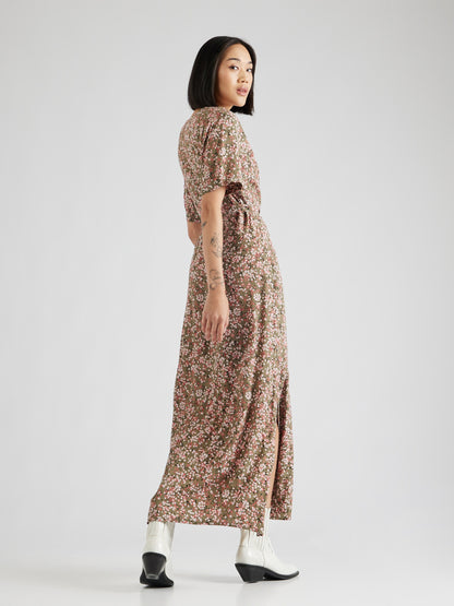 MbyM Maxi Jurken Jurk Semira Dames Kaki