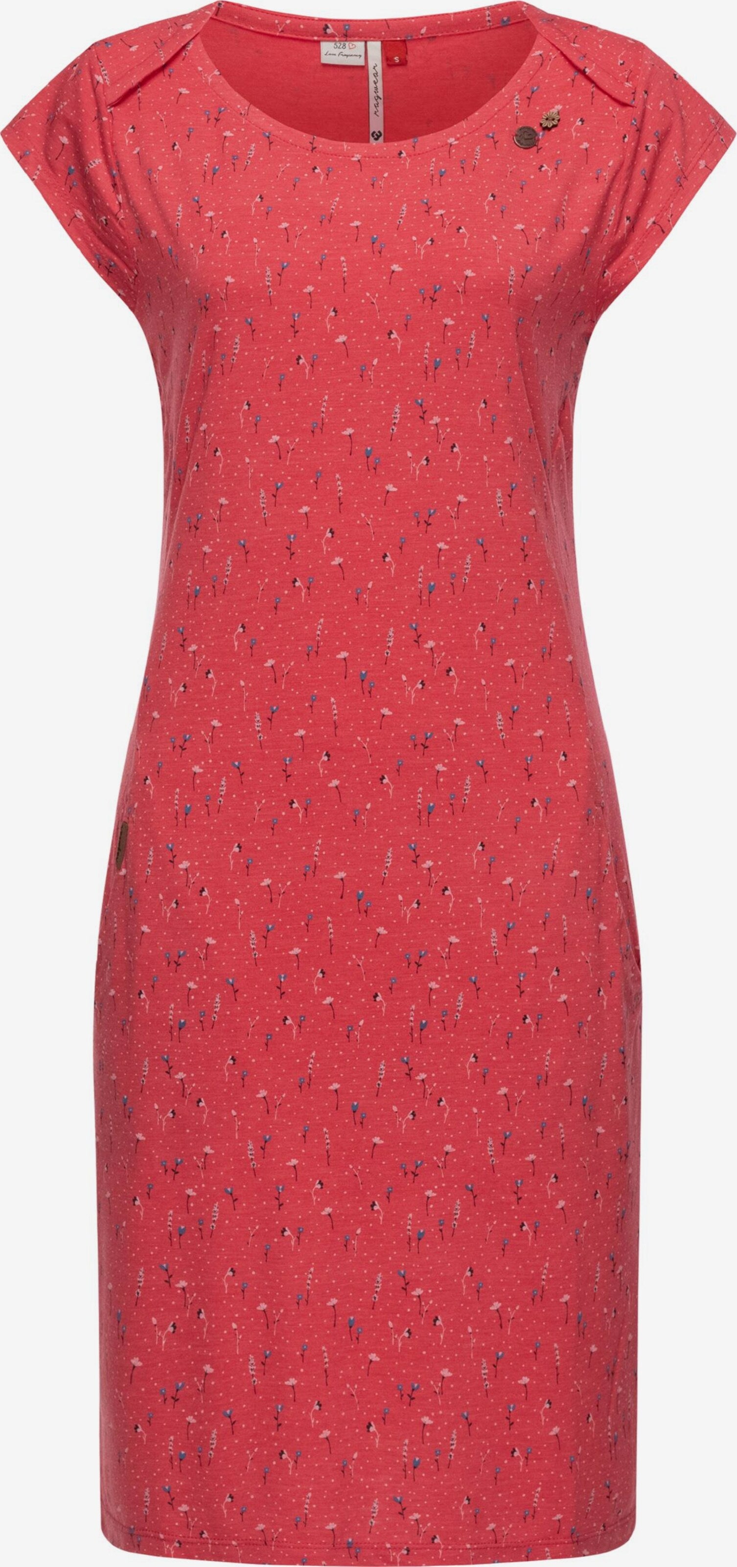 Ragwear Zomerjurken Zomerjurk Rivan Dames Cranberry