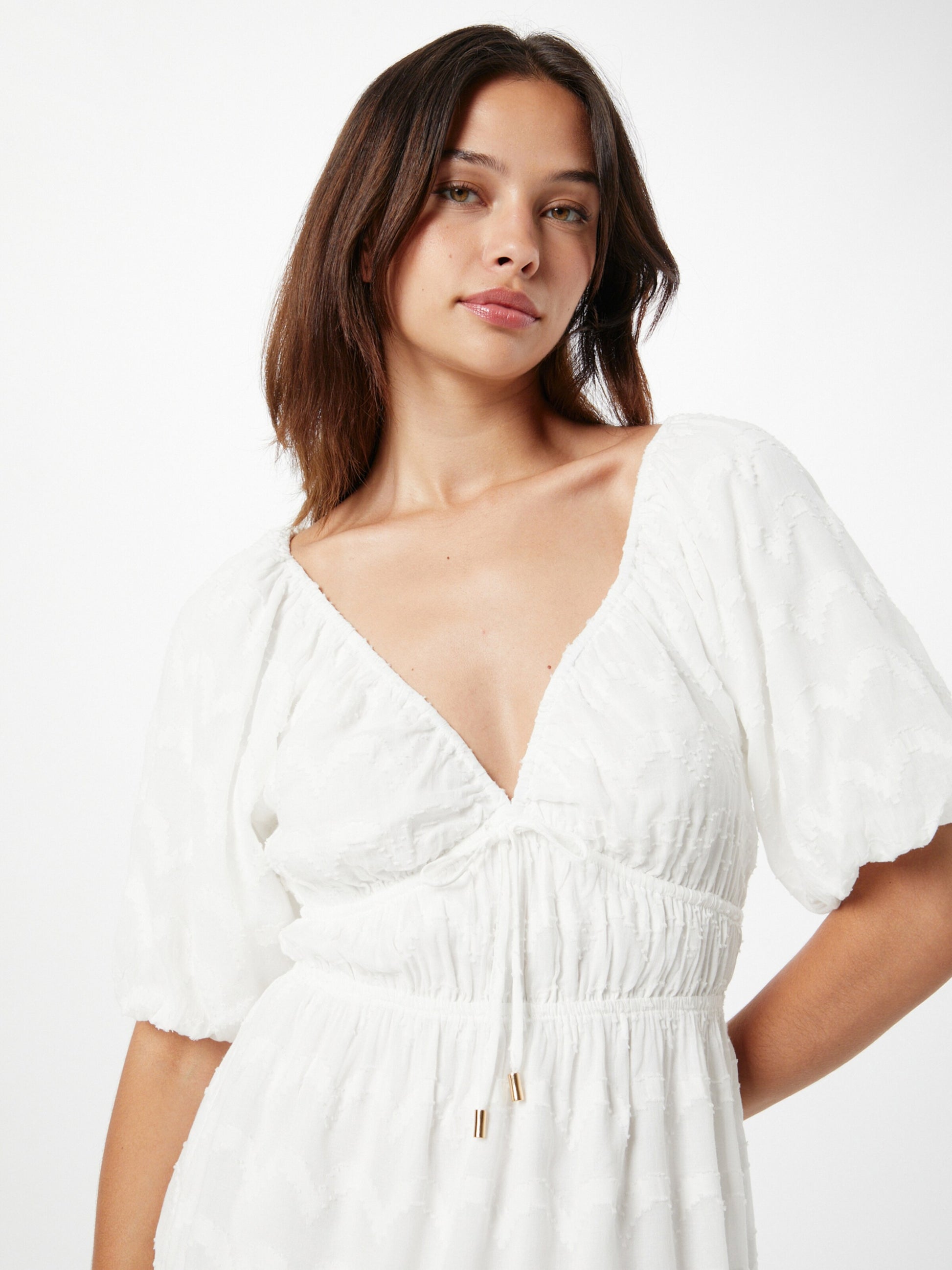 Minkpink Zomerjurken Zomerjurk ABELLA Dames Wit