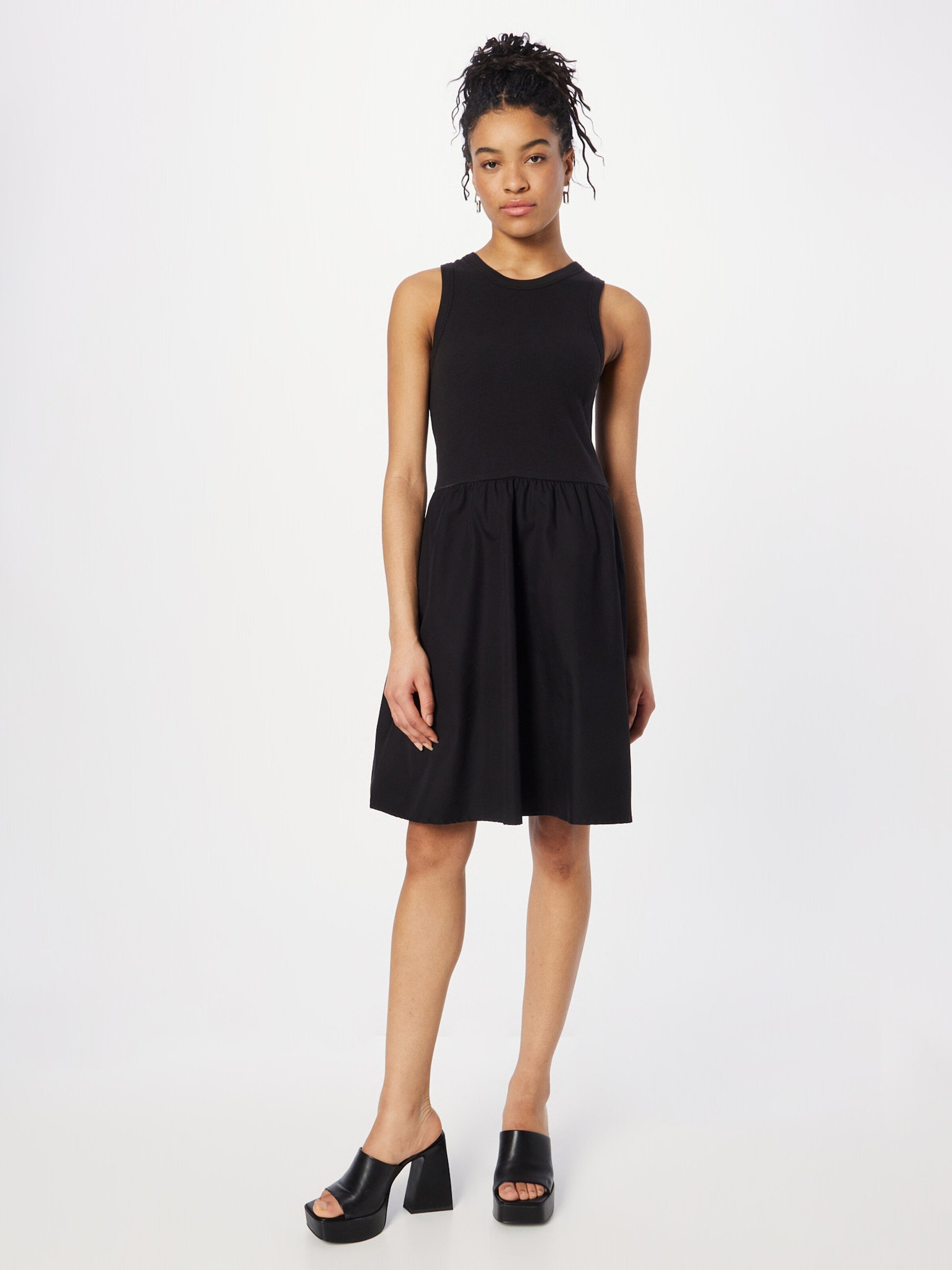 ICHI Mini Jurken Jurk PAITYN Dames Zwart