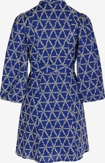 Bruuns Bazaar Blousejurken Blousejurk Madrina Dames Blauw
