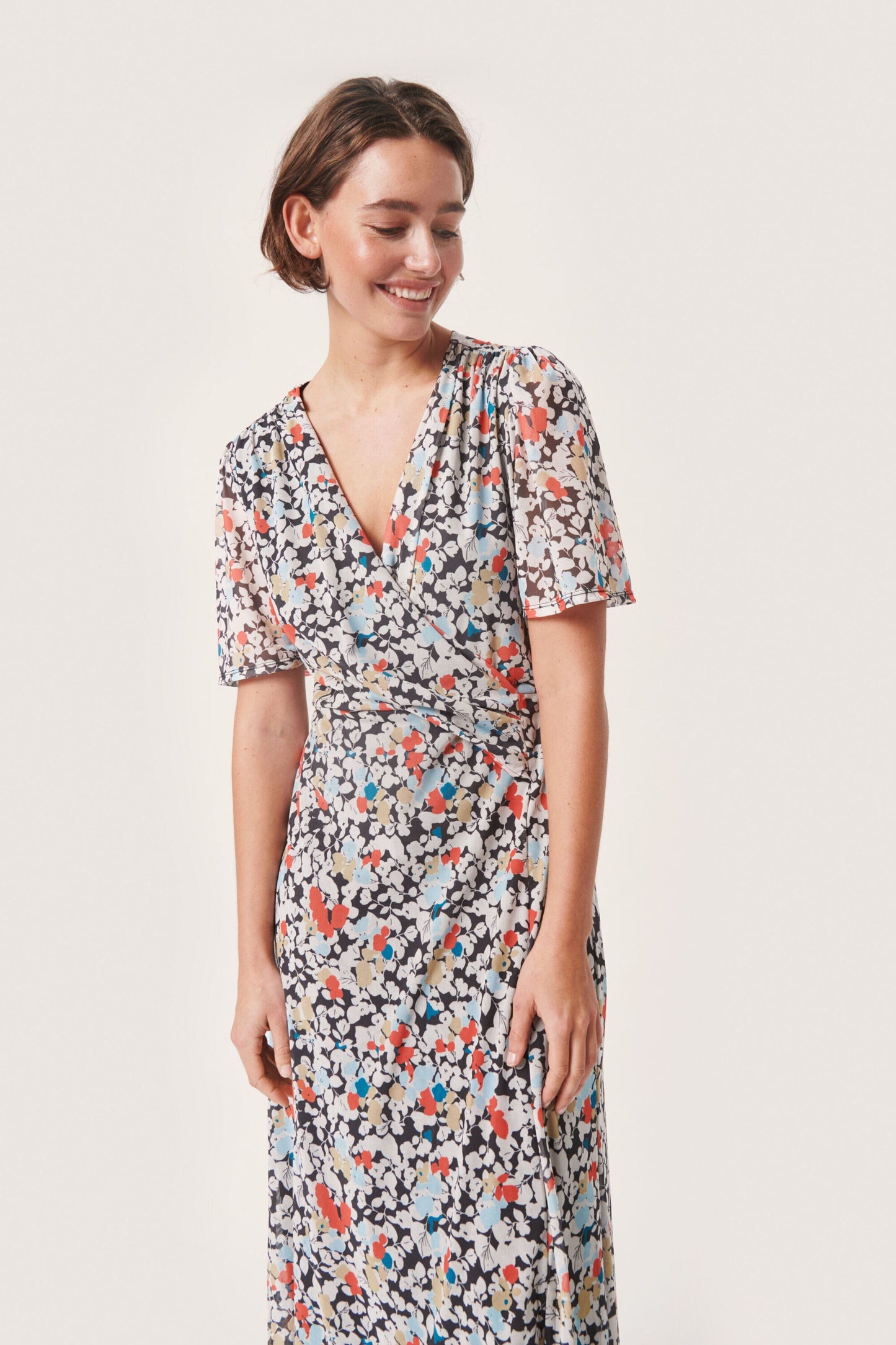 Soaked In Luxury Maxi Jurken Jurk Lotte Dames Wit