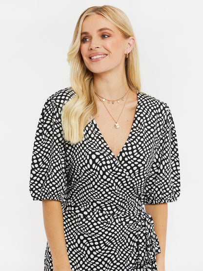 Threadbare Zomerjurken Zomerjurk Skye Dames Zwart