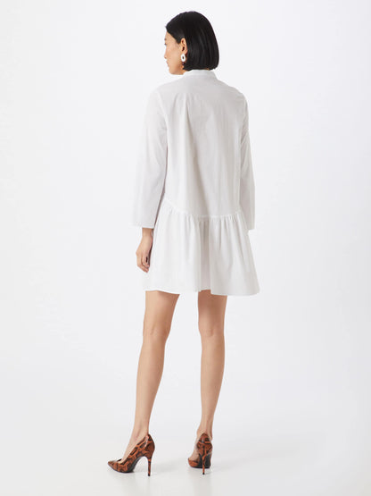 ONLY Blousejurken Blousejurk Ditte Dames Wit