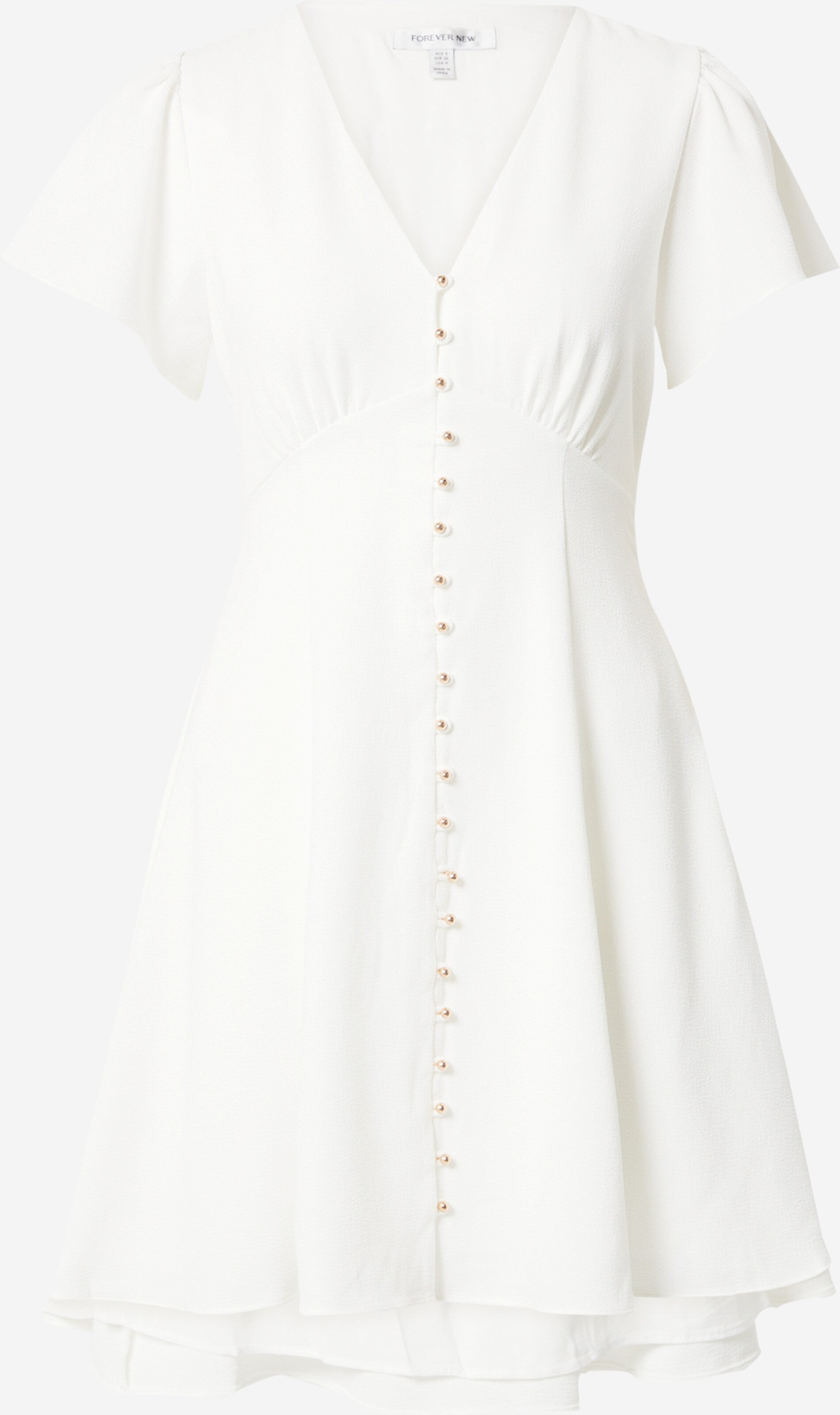 Forever New Zomerjurken Zomerjurk Elodie Dames Crème