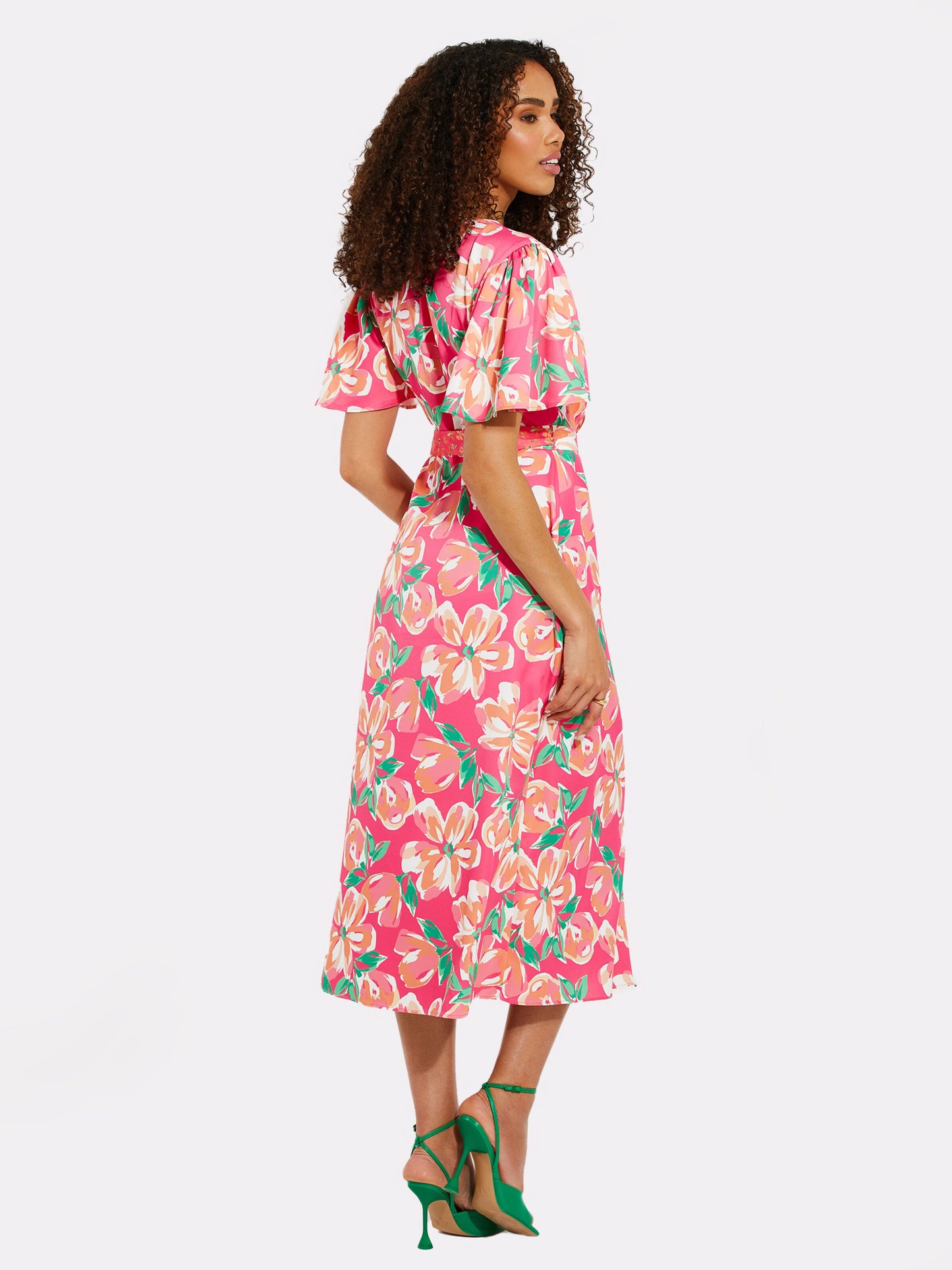 Threadbare Zomerjurken Zomerjurk Koko Dames Lichtroze