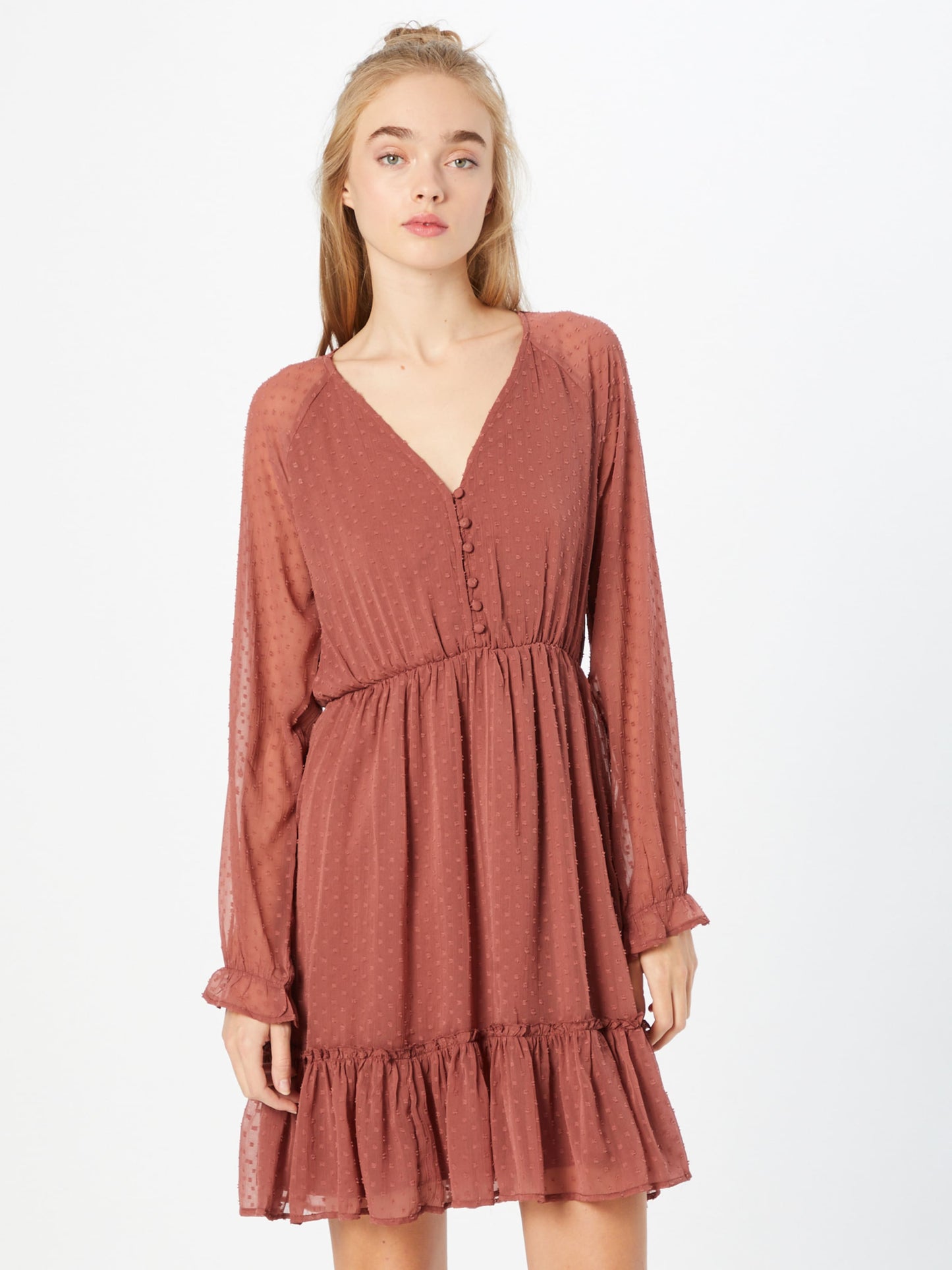 About You Mini Jurken Jurk Tia Dames Roestrood