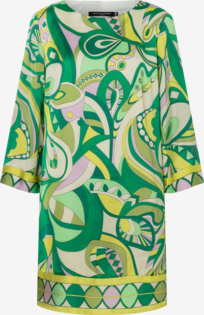 Ana Alcazar Mini Jurken Jurk Lewa Dames Groen / Olijfgroen / Riet