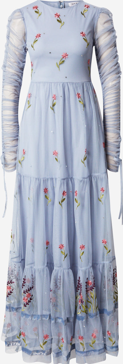  Avondjurken Avondjurk Dames Smoky Blue