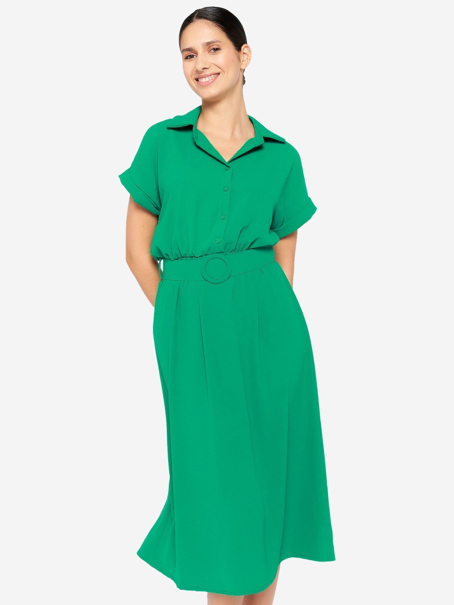 LOLALIZA Zomerjurken Zomerjurk Dames Appel