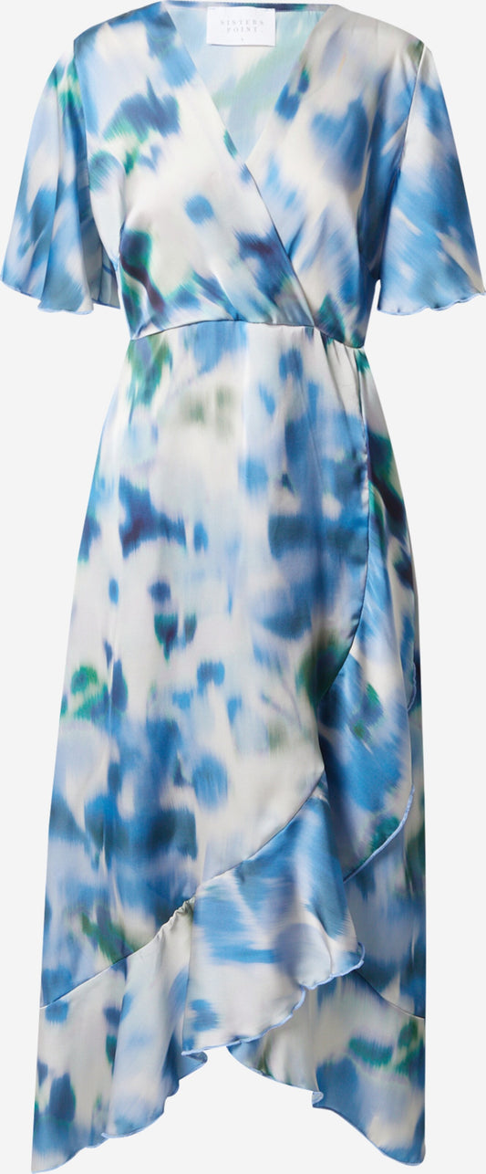  Midi Jurken Jurk Dames Blauw