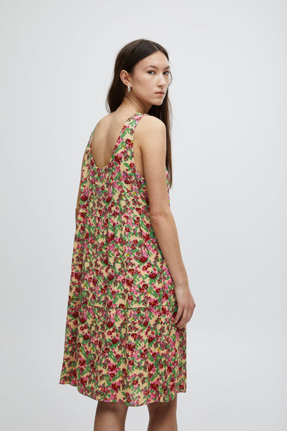 ICHI Blousejurken Blousejurk Ihmarrakech Dames Gemengde Kleuren