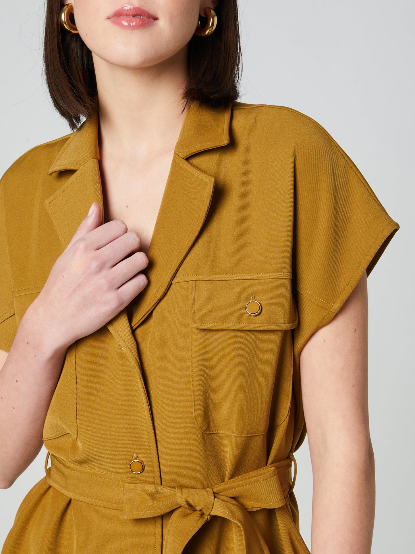  Blousejurken Blousejurk Phyllis Dames Bruin