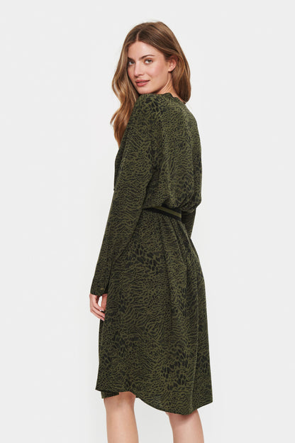Saint Tropez Blousejurken Blousejurk PalaviSZ Dames Groen