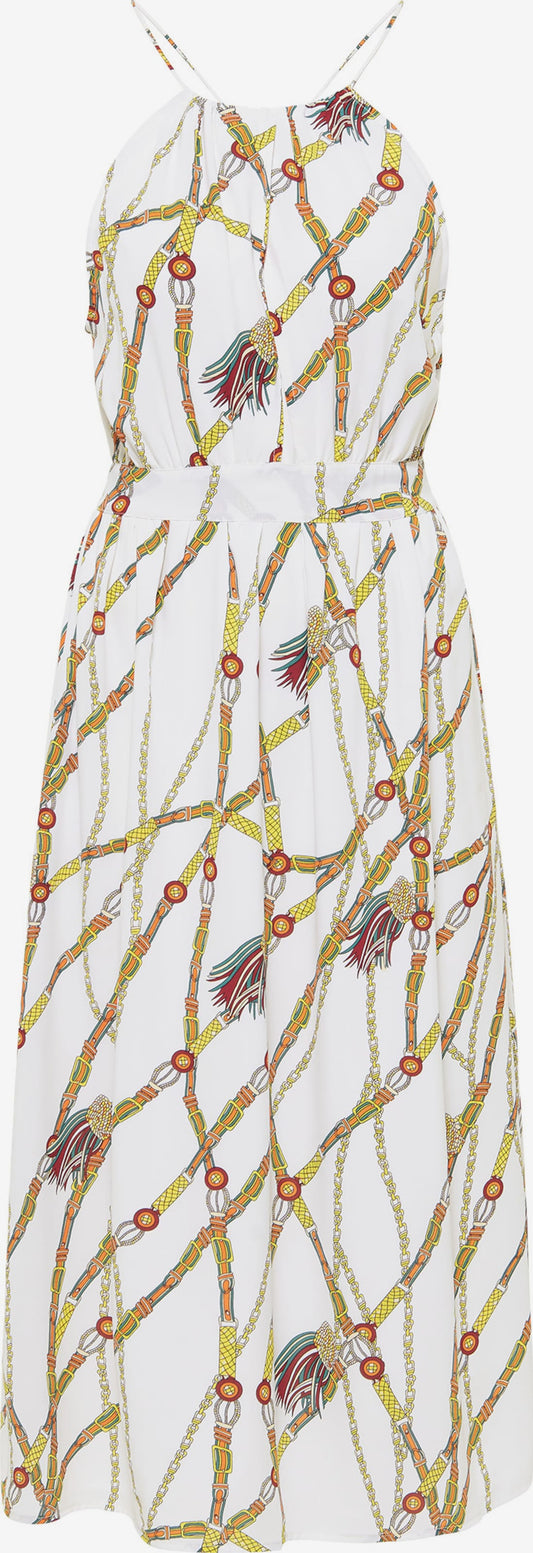 Faina Zomerjurken Zomerjurk Dames Wit