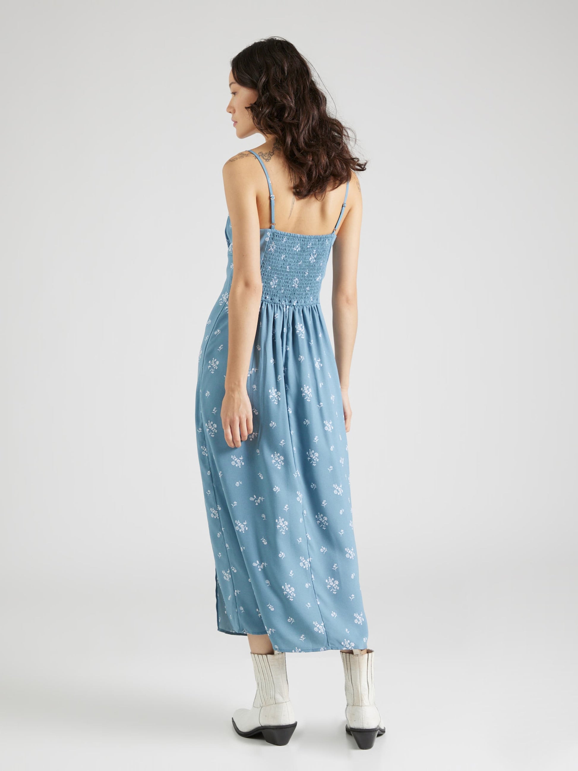 Hollister Maxi Jurken Jurk EMEA Dames Smoky Blue