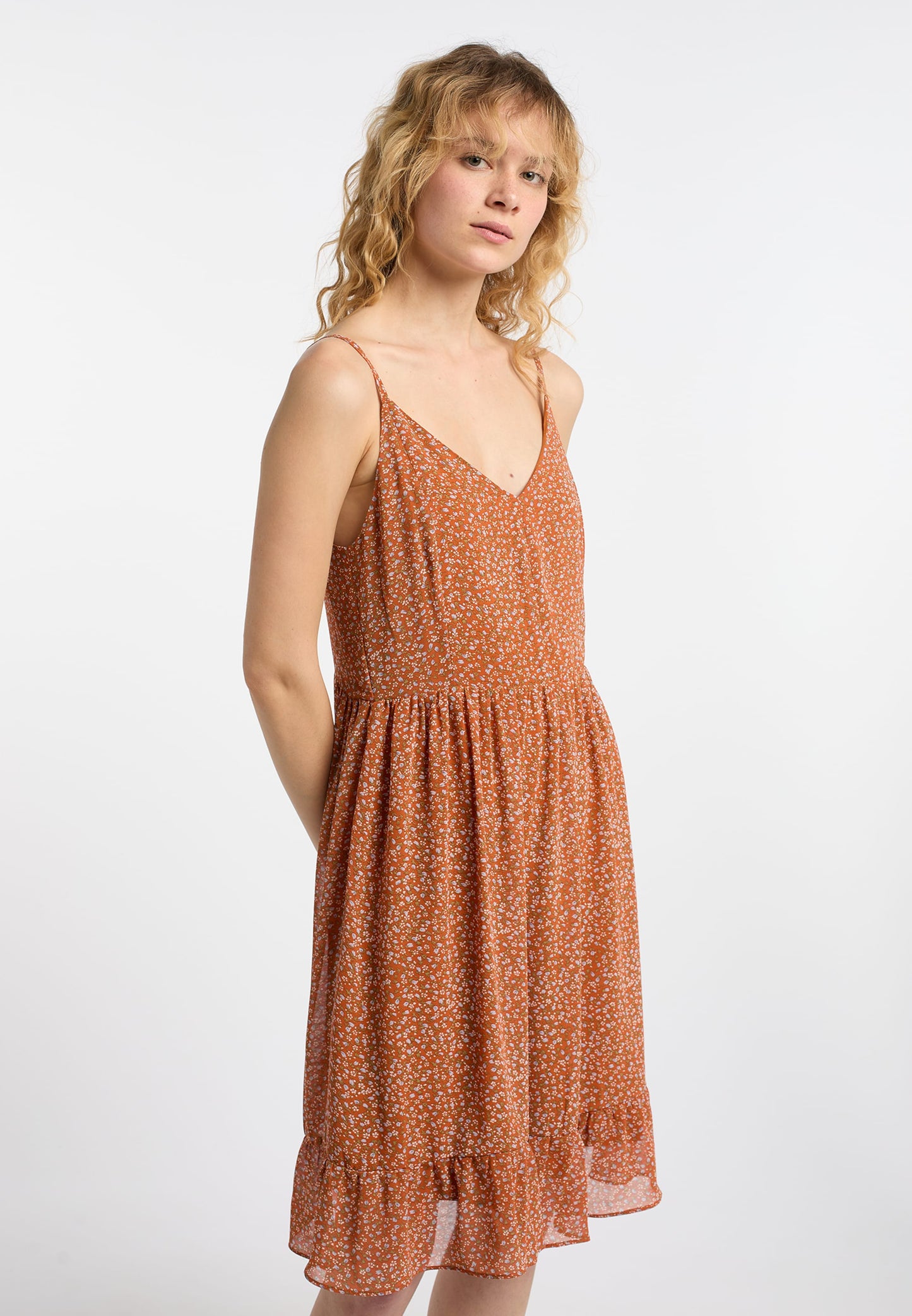 DreiMaster Vintage Zomerjurken Zomerjurk Dames Kreeft