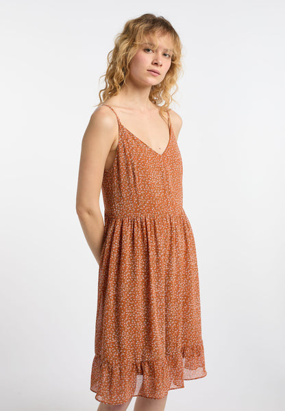 DreiMaster Vintage Zomerjurken Zomerjurk Dames Kreeft