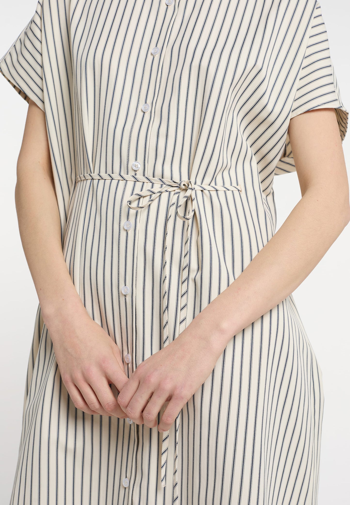  Blousejurken Blousejurk Dames Beige