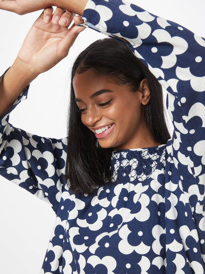 Résumé Blousejurken Blousejurk Kassandra Dames Navy