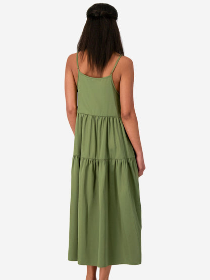  Maxi Jurken Jurk Dames Kaki