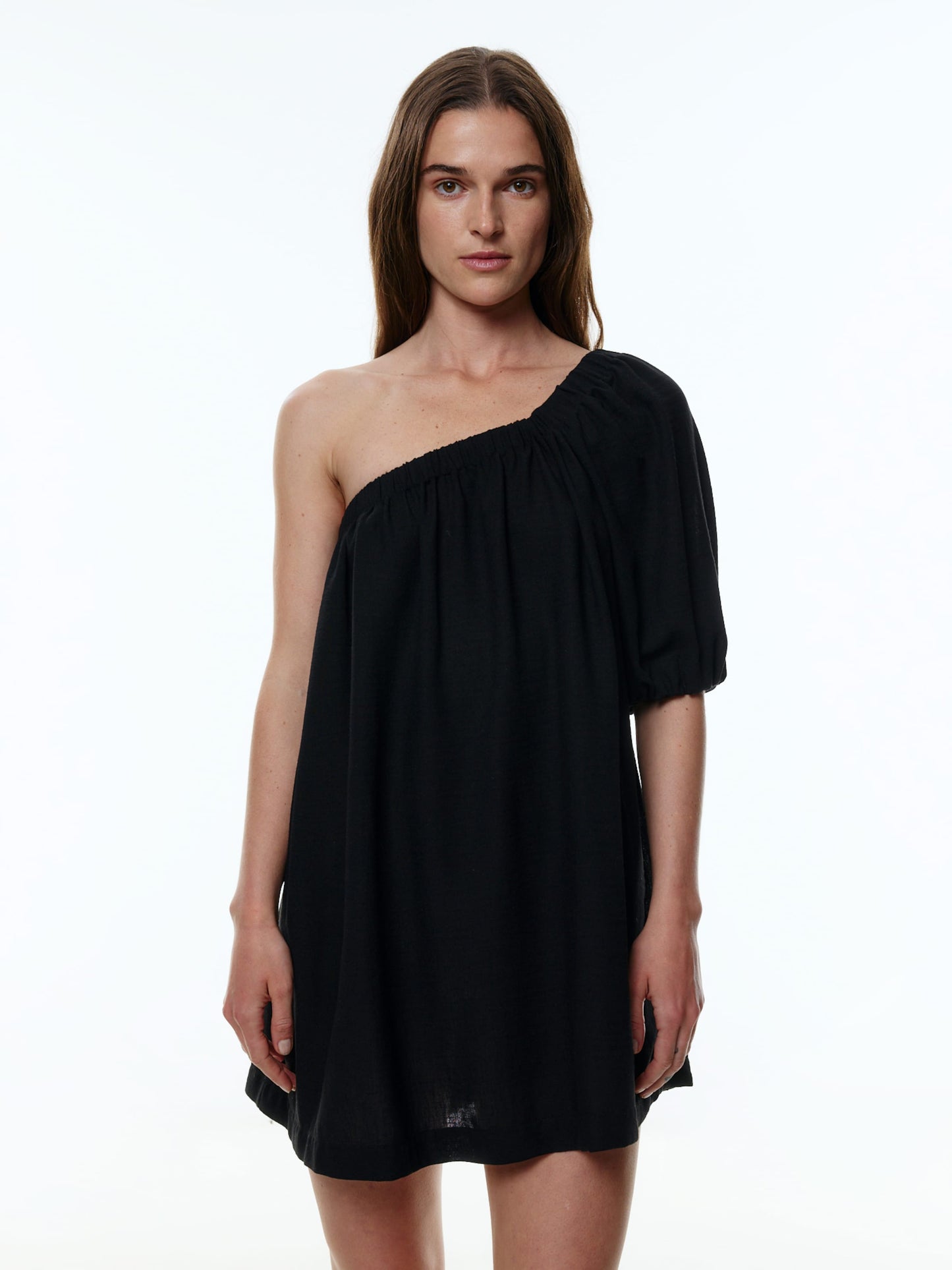 EDITED Mini Jurken Jurk Orely Dames Zwart