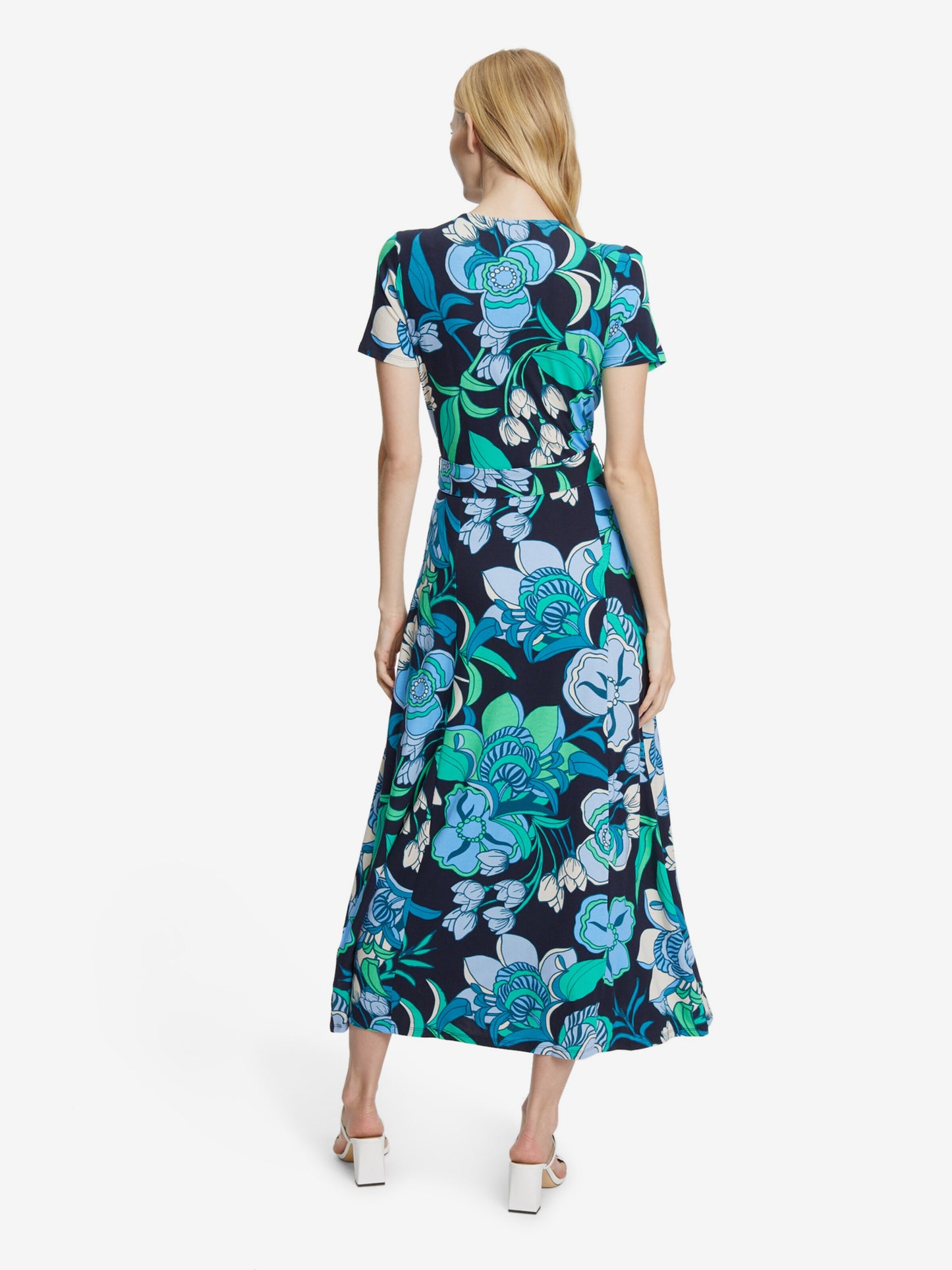 Betty Barclay Maxi Jurken Jurk Dames Hemelsblauw / Donkerblauw