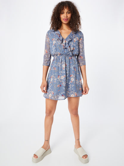 About You Mini Jurken Jurk Levke Dames Smoky Blue
