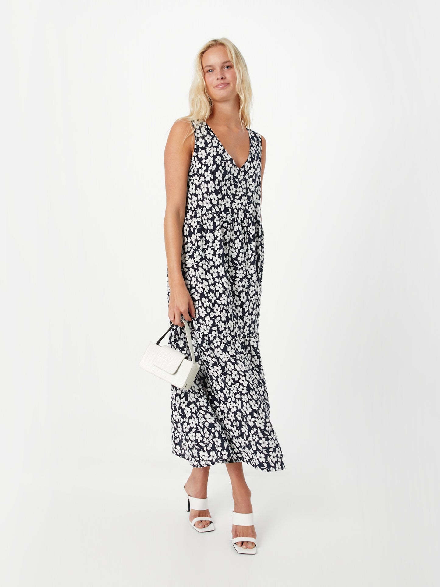  Maxi Jurken Jurk Melika Dames Navy
