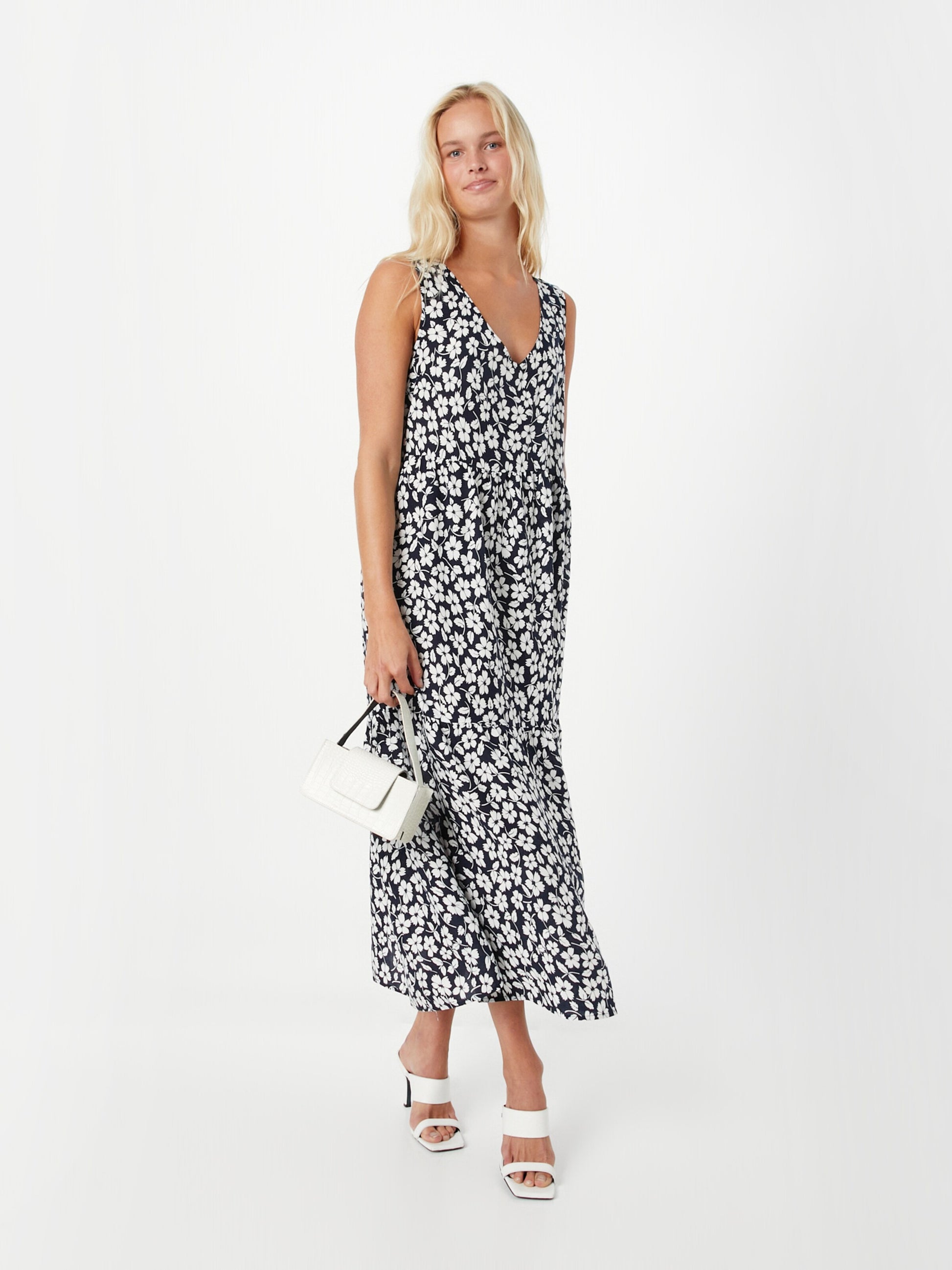  Maxi Jurken Jurk Melika Dames Navy