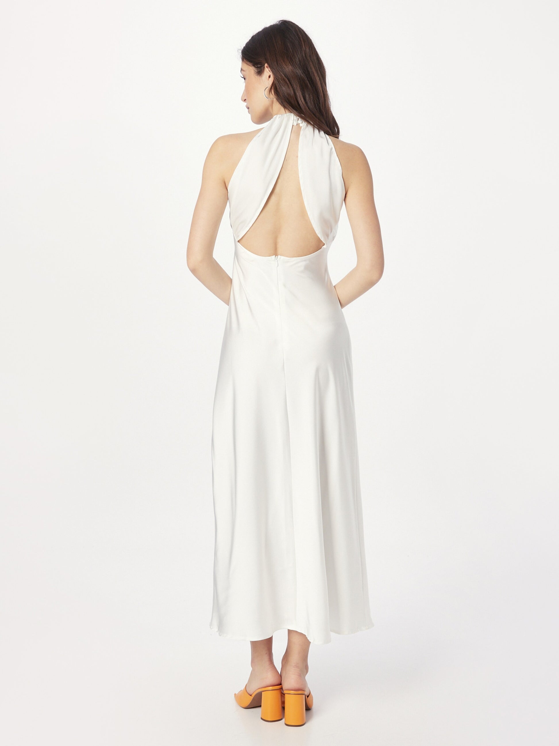 WAREHOUSE Maxi Jurken Jurk Dames Parelwit