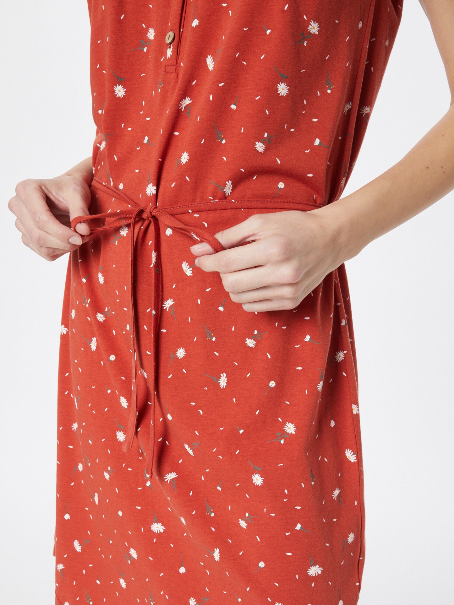 Ragwear Zomerjurken Zomerjurk ZOFKA Dames Oranjerood