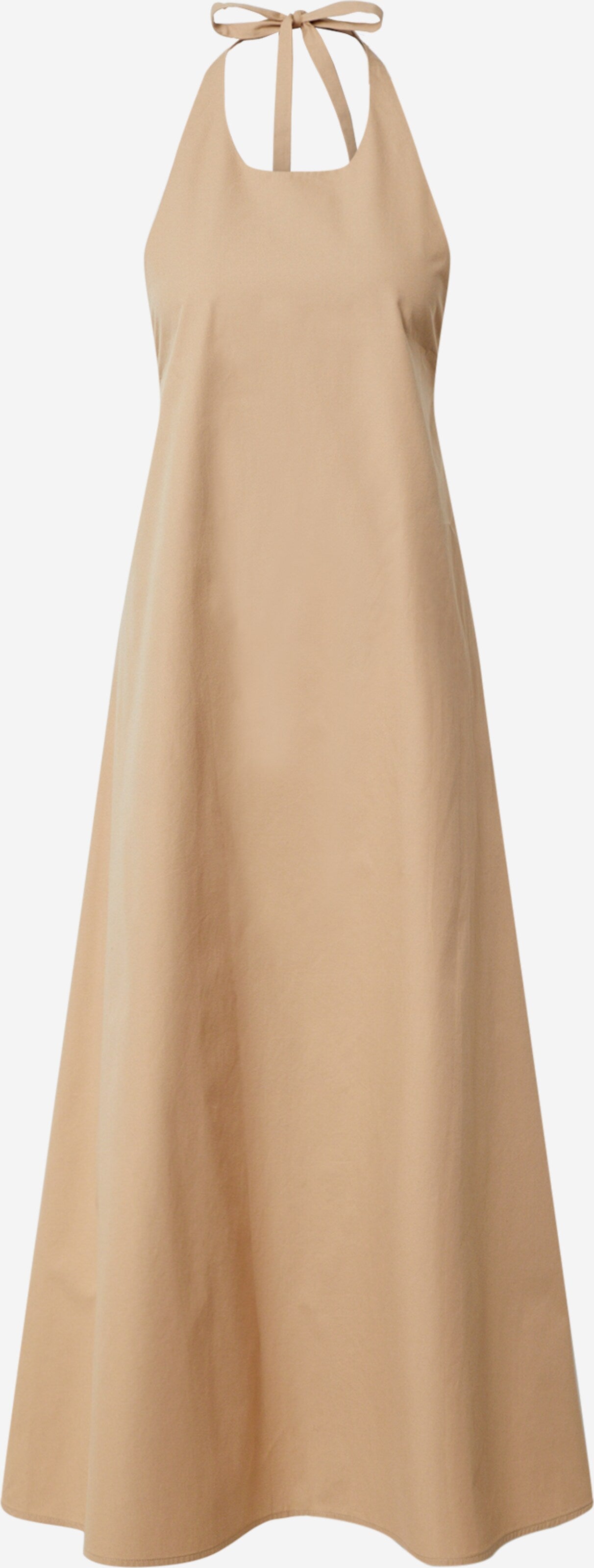 EDITED Maxi Jurken Jurk Leyla Dames Beige