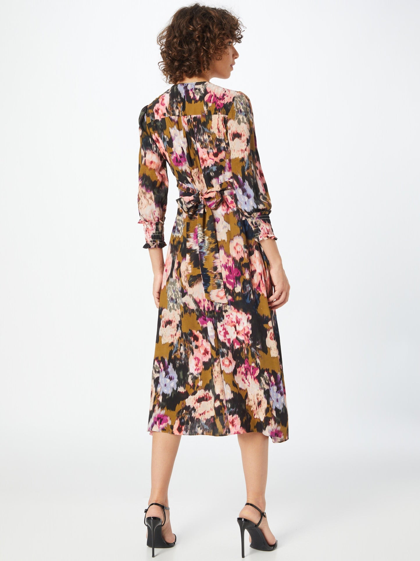 DERHY Midi Jurken Jurk Dames Kaki